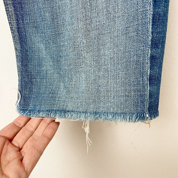 7 FOR ALL MANKIND | Boyfriend Shorts Boho Cut Offs - Picture 3 of 7